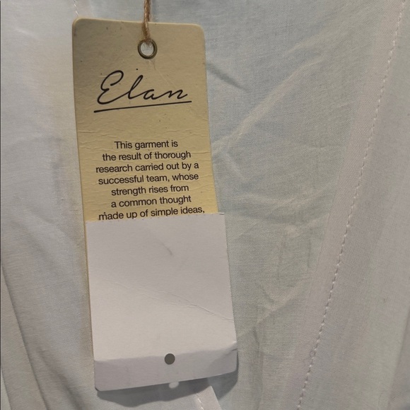 Classic White Swimsuit Coverup/Caftan, New - Picture 2 of 5